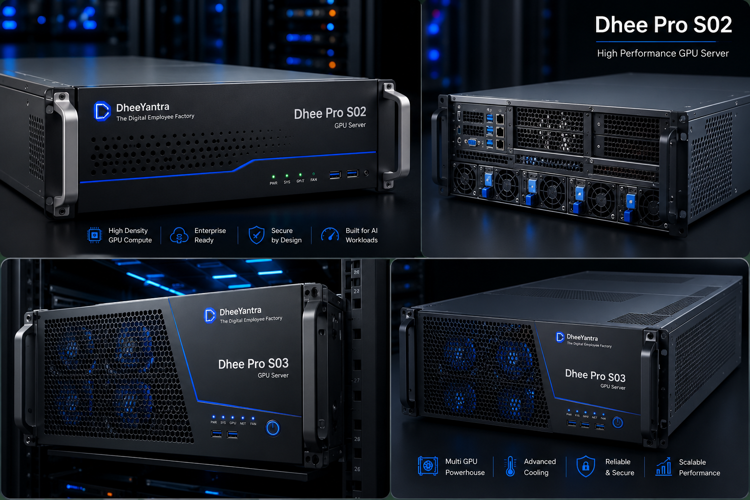 Dhee Pro GPU Servers